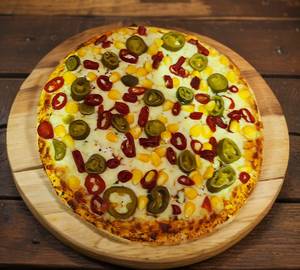 Spicy triple tango pizza