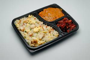 Chicken Fried Rice + Paneer Butter Masala + Gobi Manchurian