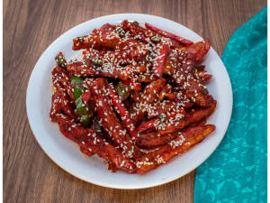 Honey Chilli Potato
