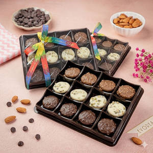 Assorted Coated Cookies 12 Pcs