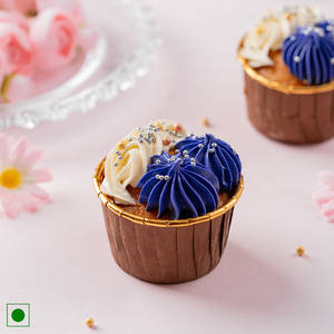 Blueberry Burst Cupcake