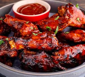 Chicken Wings In Barbeque Sauce
