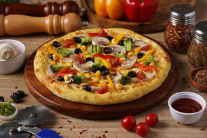 Veggie Overload Pizza [8 Inches]