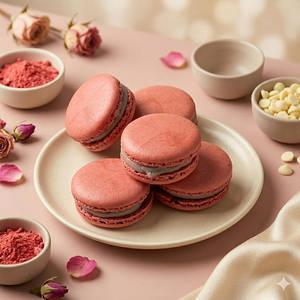 Strawberry Macaroon