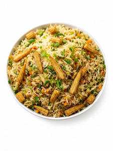 Baby Corn Fried Rice