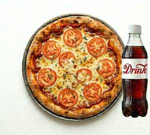 Cheese Tomato Pizza With 200ml Drink [7 inch]