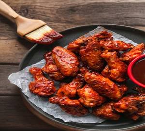 Barbeque Chicken Wings ( 5Pcs )