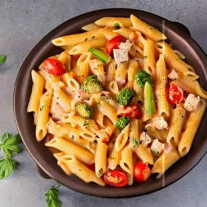 Veg Penne Alfredo Pasta