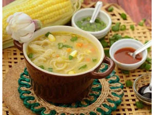 Veg Talumein Noodle Soup