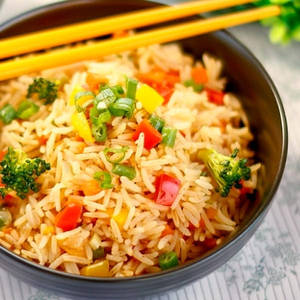 Veg Singapore Fried Rice