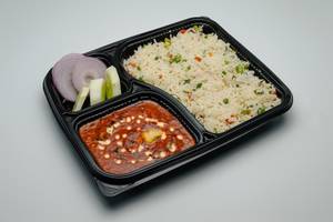 Veg Fried Rice + Butter Chicken Combo + Salad