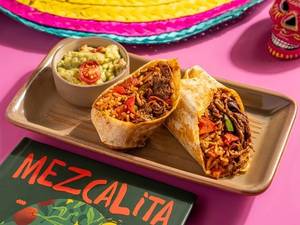 Tangy Lamb Burrito