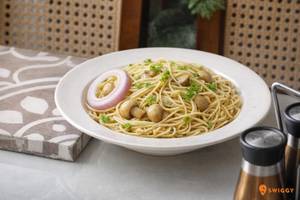 Mushroom Garlic Noodles