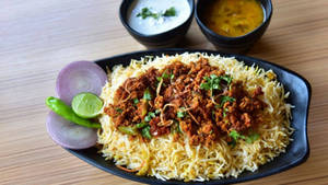 Mutton Kheema Biryani