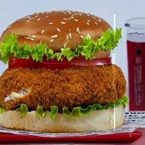 Chicken thousand burger