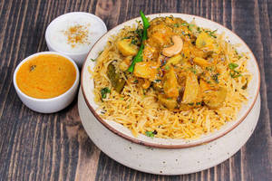 Mushroom Biryani