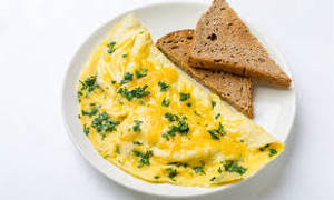 Bread Butter Omelette [2 Eggs]