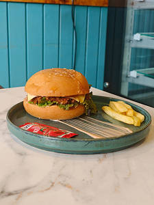 Slice Beef Burger