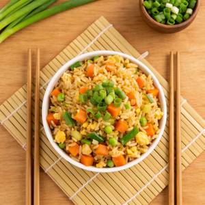Veg Fried Rice + Free Dessert