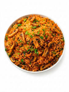 Mushroom Schezwan Fried Rice