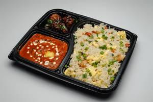 Chicken Fried Rice + Butter Chicken Combo + Pepper Chicken