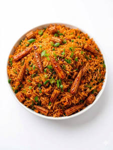Baby Corn Schezwan Fried Rice