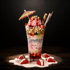 Strawberry Falooda
