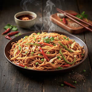 Jain Special Hakka Noodles