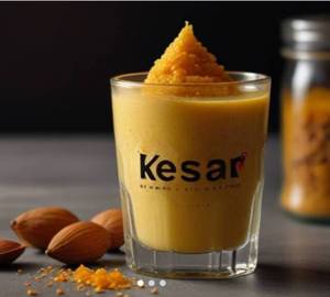 Kesar Badam Milkshake