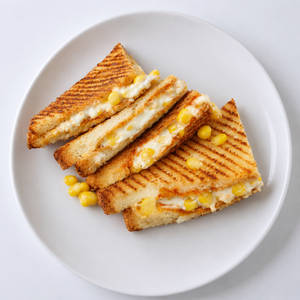 Corn Cheese Grill Sandwich