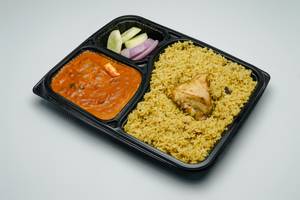 Chicken Biryani + Paneer Butter Masala + Salad