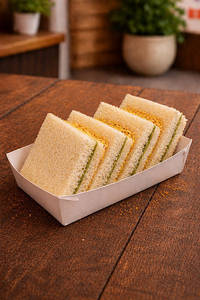 Fresh Cheese Chutney Sandwich