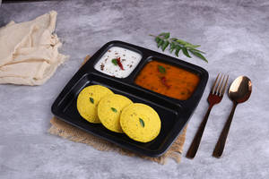 Khaman Idli [3pcs]