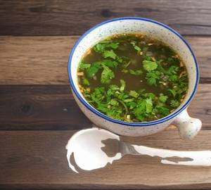 Lemon coriander soup