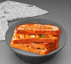 Mexican paneer sandwich