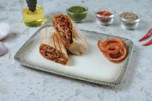Mushroom Masala Wrap