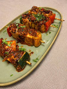 Spiced Queso Skewers