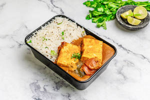 Jain Paneer Tikka Masala Rice Bowl (vs)