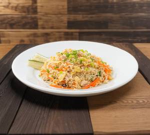 Burn Garlic Egg Fried Rice