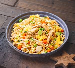Fried rice chicken