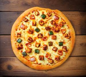 Tandoori paneer pizza
