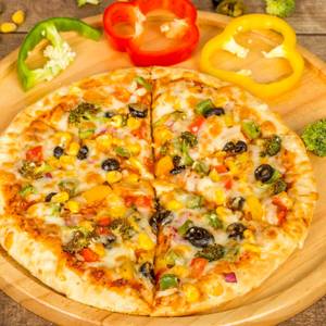 Peri Peri Pizza With Cold Coffee[300Ml]