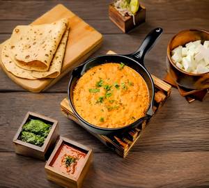 Paneer Bhurji With 2 Paratha
