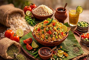 Jain Bombay Bhel Puri, Your Way [DIY] No Onion No Garlic