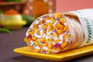 Crispy Baked Cheesy Corn Salsa Wrap