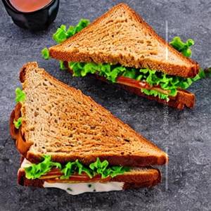 Brown bread sandwich