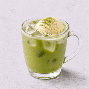 Matcha Float (cold)