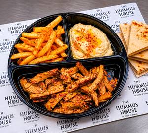 Soya Hummus and Pita