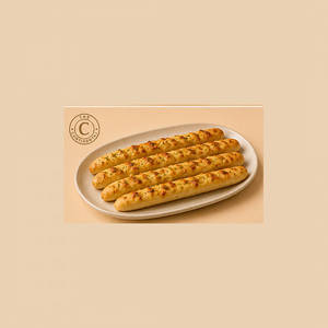 Spicy Cheese Garlic Breadsticks (6 Pc)