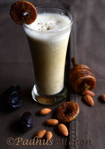 Fig milkshake